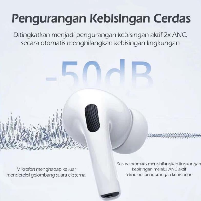 New Product Goopodos Tws Anc Pods Pro 2 / Tws Pods Pro 3 / Pods Gen4 Earphone Bluetooth Headset Ip +