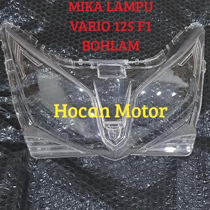 Mika Kaca Lampu Mika Kaca Lampu Depan Kaca Vario 125 F1 Lama