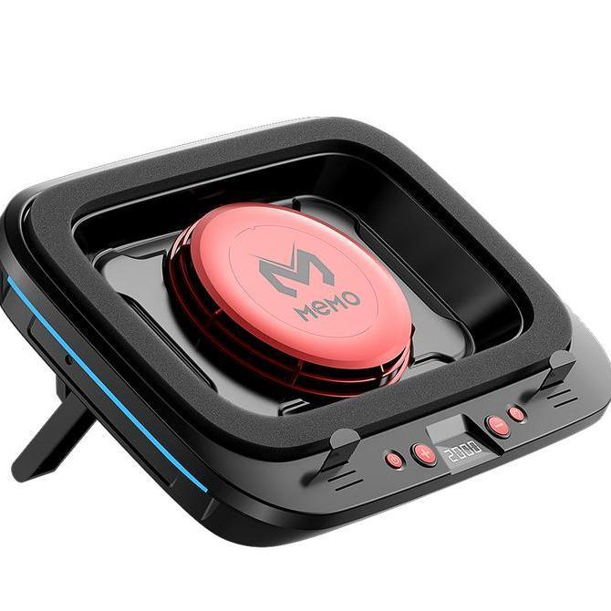 Memo FL08 laptop cooling fan with 2400RPM turbo compressed air Cooler