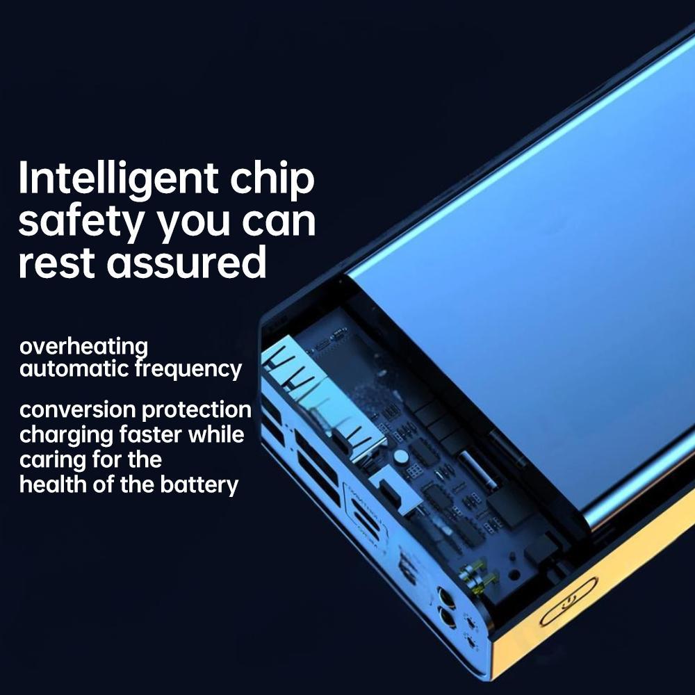 New Deals Moyatu 60000Mah Powerbank Fast Charging Full Capacity 4 Usb Charge Ports Pd Fast Charging 