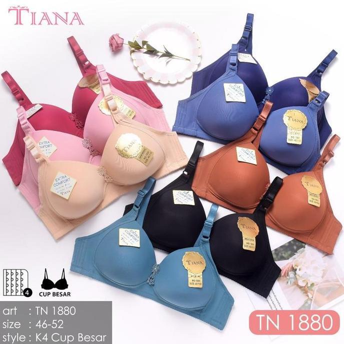 1pcs Bra Jumbo Tiana 1880 Cup D Ukuran 46-52