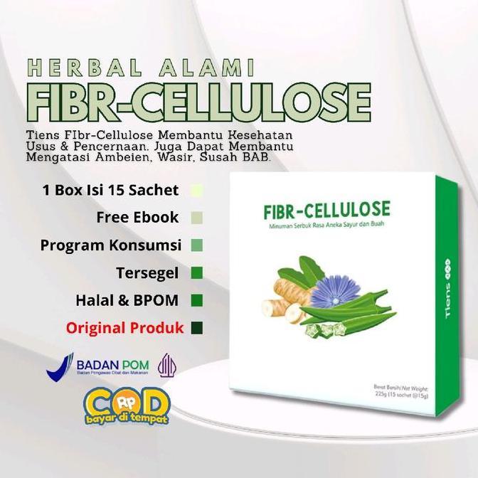 ( Kesehatan Usus dan Pencernaan dan Wasir ) Tiens Fibr Cellulose - Nutrisi Ambeien / Sembelit Nutris
