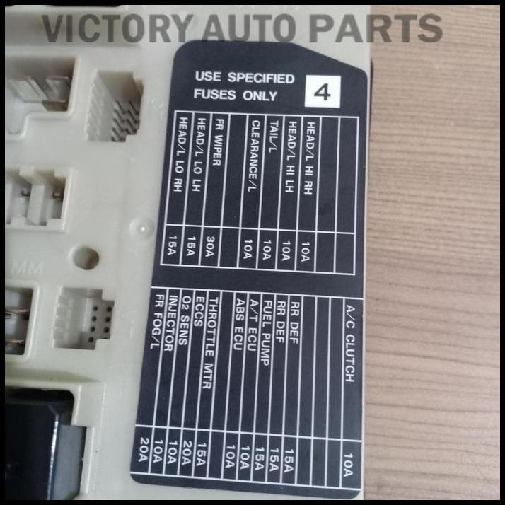 TERLARIS FUSE BOX SIKRING IPDM NISSAN SERENA C25 ORI COPOTAN - ABFB C25 