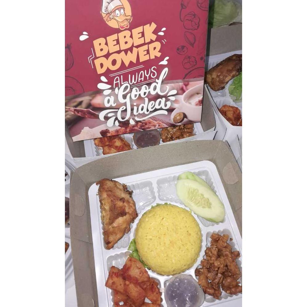 Terlaris Nasi Box/ Nasi Kotak Nasi Kuning Ceria (Nasi Kuning Ayam) untuk syukuran dan ulang tahun