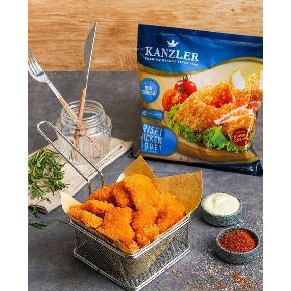 Kanzler Crispy Chicken Nugget 450gr / Nugget Kanzler Crispy Bubble