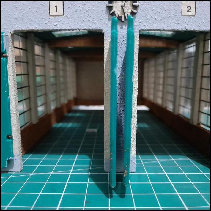 BEST DEAL BUILDING/BANGUNAN SKALA 1:87/HO - GARASI LOKO / DEPO (V56) 