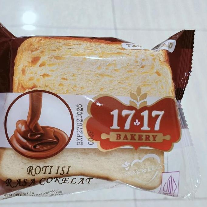 Roti panggang 17.17 bakery varian rasa(65g)