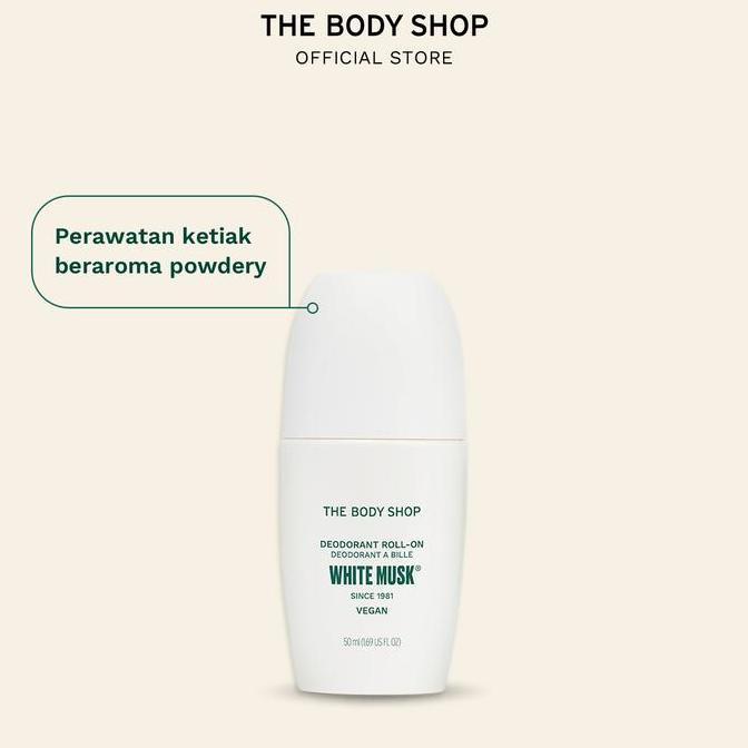 The Body Shop White Musk Deodorant Roll-On 50ml