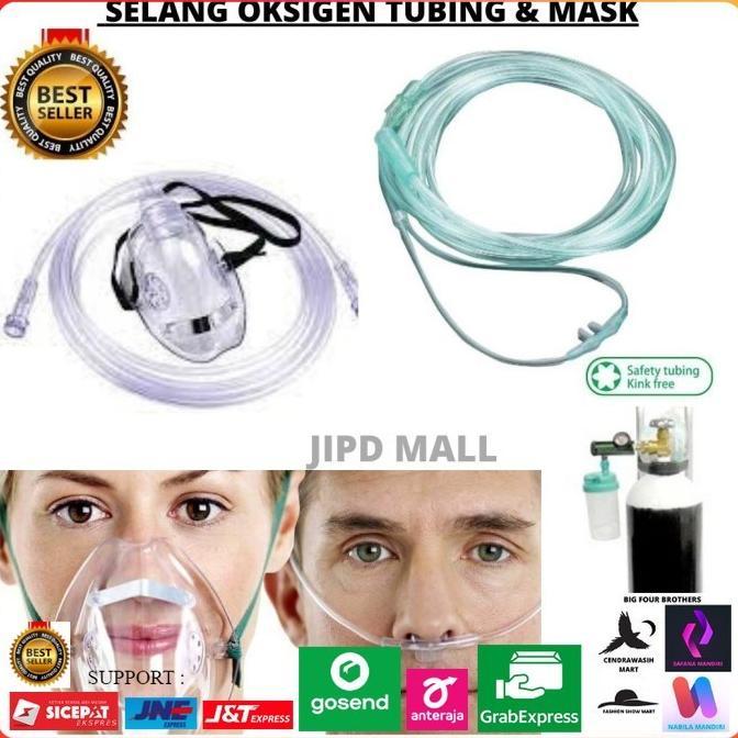 Selang Oksigen Tubing Dan Masker Nasal 143102