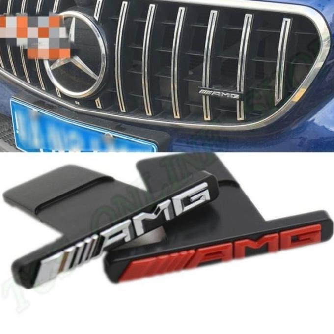 HARGA DISC - Grill AMG Emblem Grill Mercedes Benz W204 W205 W212 W211 W210 W203