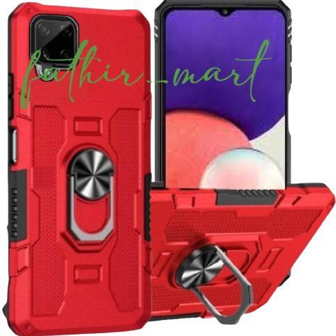 Best Sale Case  Samsung A12 Samsung M12 Hard Case Ring Armor Robot Casing Hybrid Ring Hit Eye Stand 
