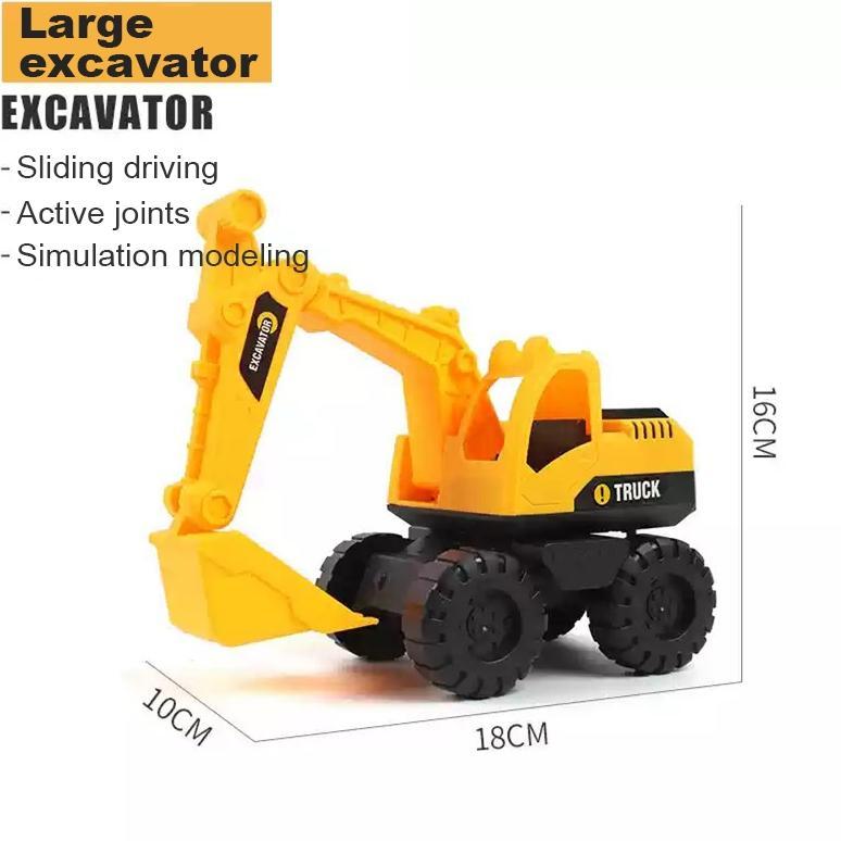 BEST SELLER OOKAS Excavator mobil aki anak mainan anak anak mobil mainan hot beko Mainan anak -anak 