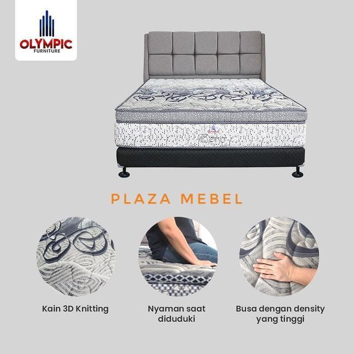 Kasur Spring Bed Olympic EERO Silver 120 - 200 MURAH ( Matras Only )