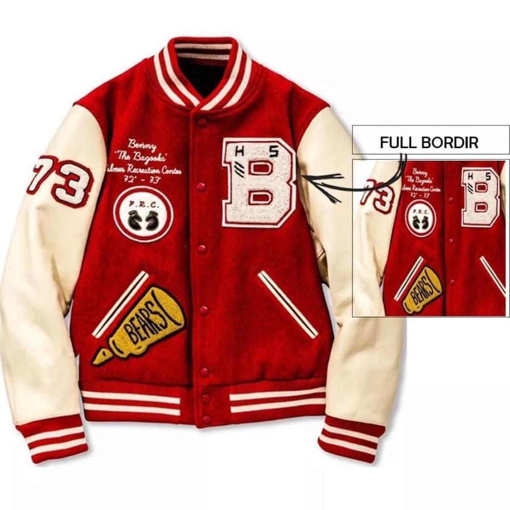 MURAH Jaket Varsity Jacket Baseball Original Distro Pria Wanita Size M L XL XXL