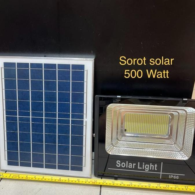 lampu sorot solar cell outdoor 500 watt 500w lampu tembak solar panel4
