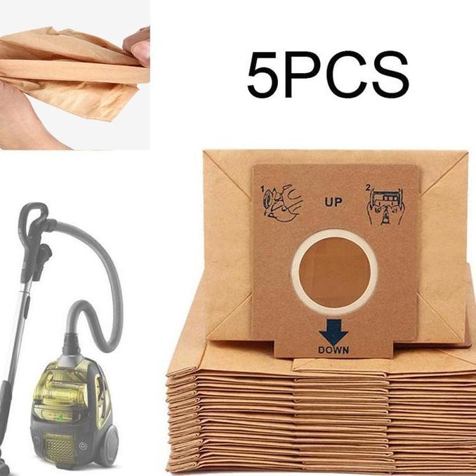 VIWIUWIU 5PCS Universal  Kantong Debu Vacuum Cleaner Electrolux Dust Bag Vacuum Cleaner Filter Bag