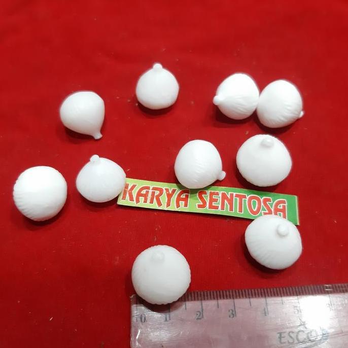 Batu Fosil Mustika Kelapa 10pcs