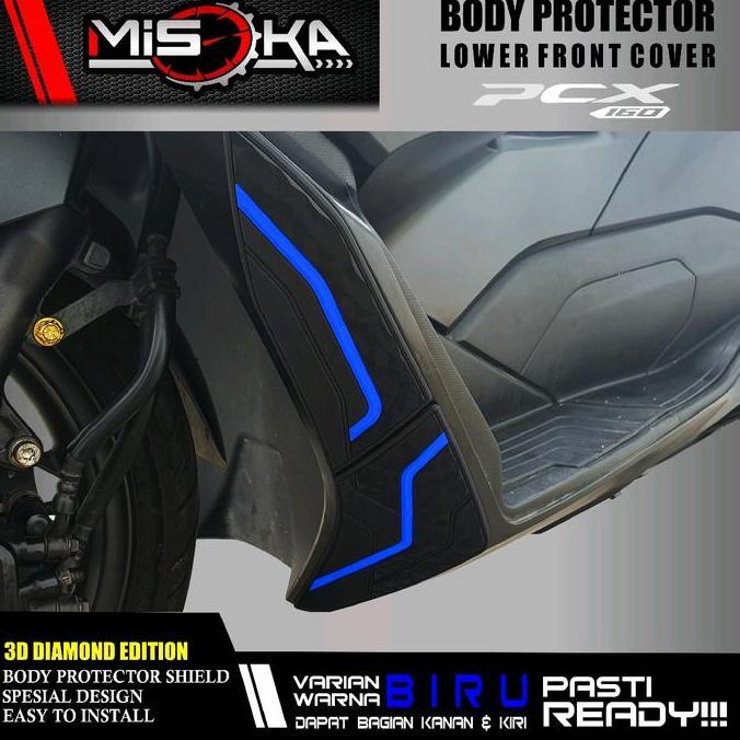 Misoka Lower Front Aksesoris Motor Honda Cover Pcx 160/Aksesoris Honda/Cover Pcx/Pelindung