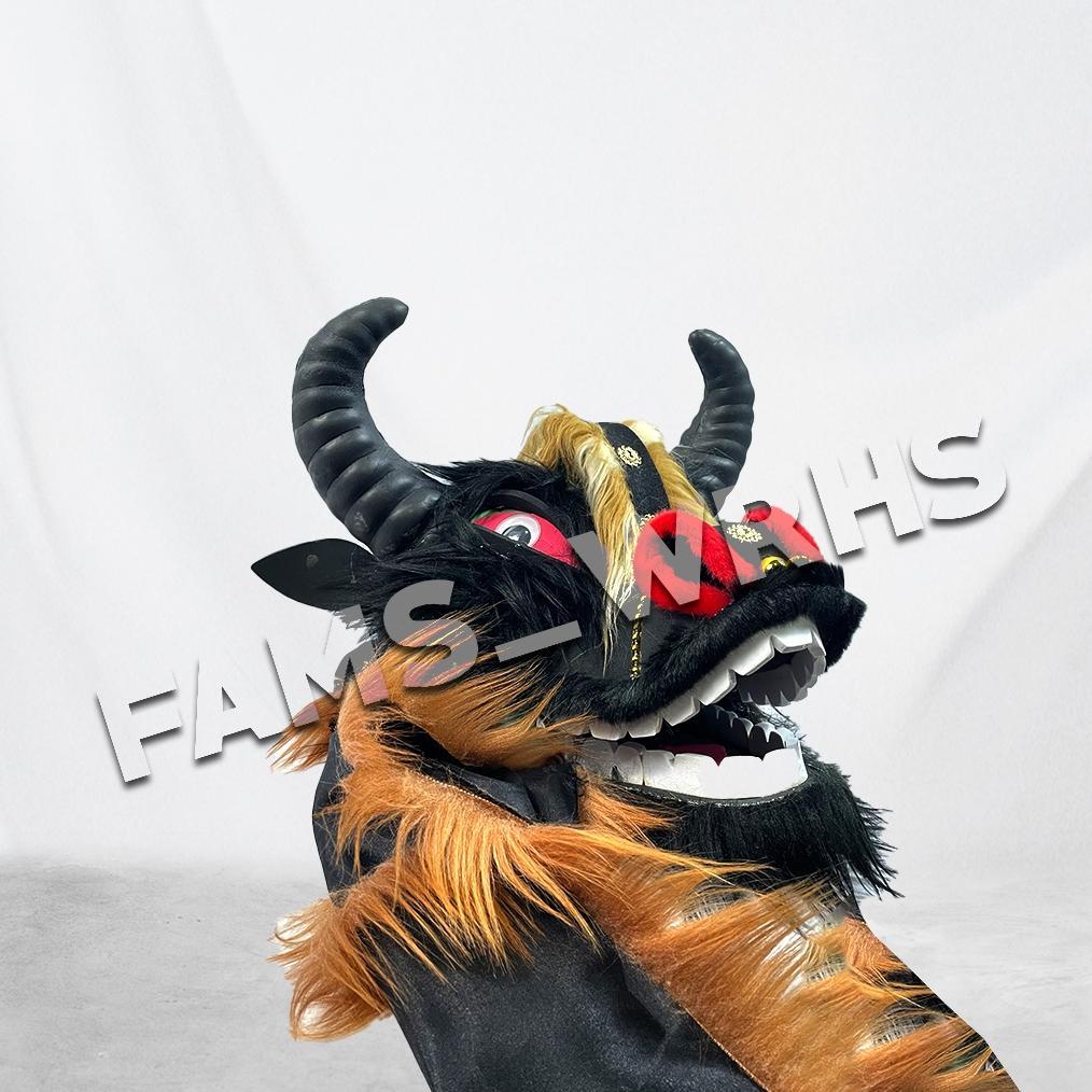 Bantengan Anak Bantengan Mangap Spons Topeng Bantengan Kerbau Fm -10