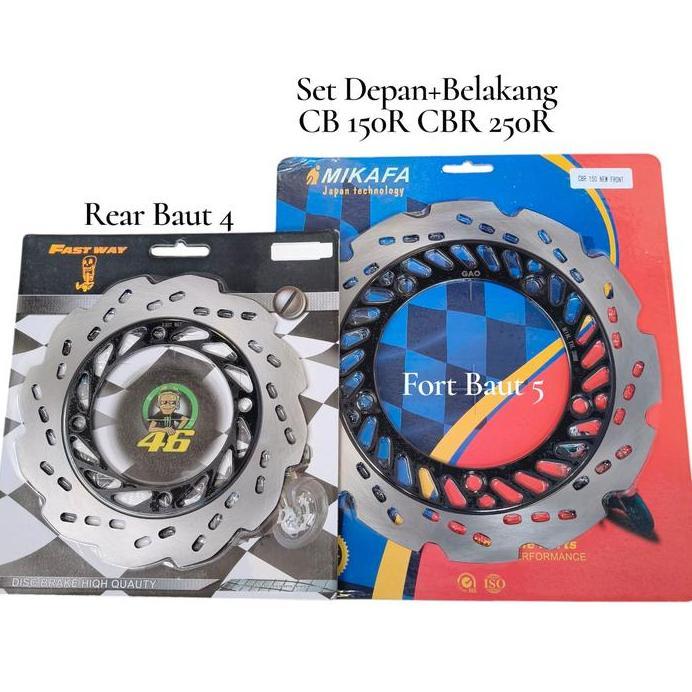 DISC PIRINGAN CAKRAM CBR NEW 150 facelift  cbr new k45N  CBR NEW 150 k45R  CB150r new led  cbr lokal