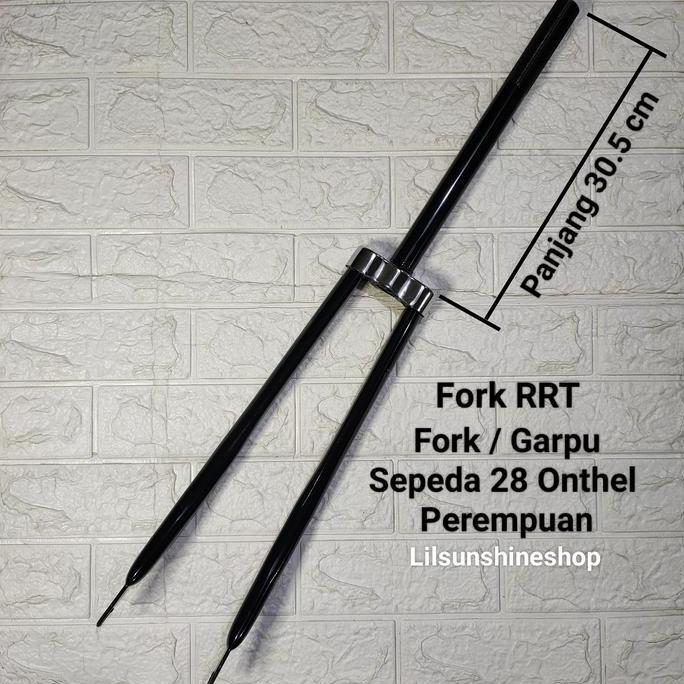 Fork Garpu RRT Sepeda 28 Onthel Ontel Kebo Onta Perempuan Laki-Laki