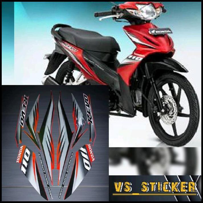DISKON STRIPING STICKER LIST REVO ABSOLUT 110 2009 KUALITAS TERBAIK MOTORCYCLE AKSESORIS 