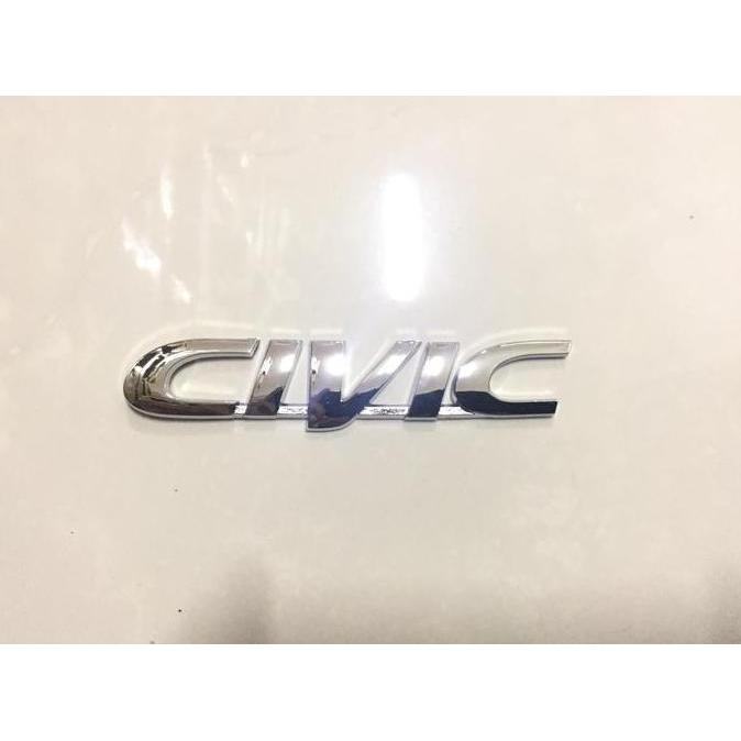 Emblem Civic bagasi logo untuk Honda civic Ferio murah