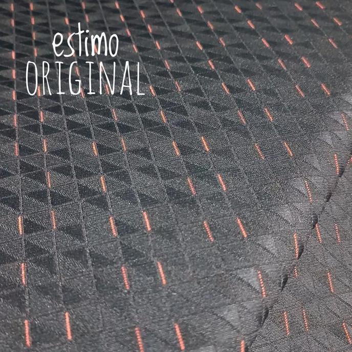 Ready Kain Jok Mobil Brio RS original 2017 - 2019 Hitam Orange