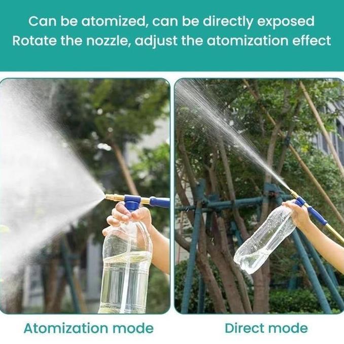 VIWIUWIU Alat Semprot 2 Nozle Kepala Kuningan Sprayer Alat Semprot Manual Alat Semprot Tanaman