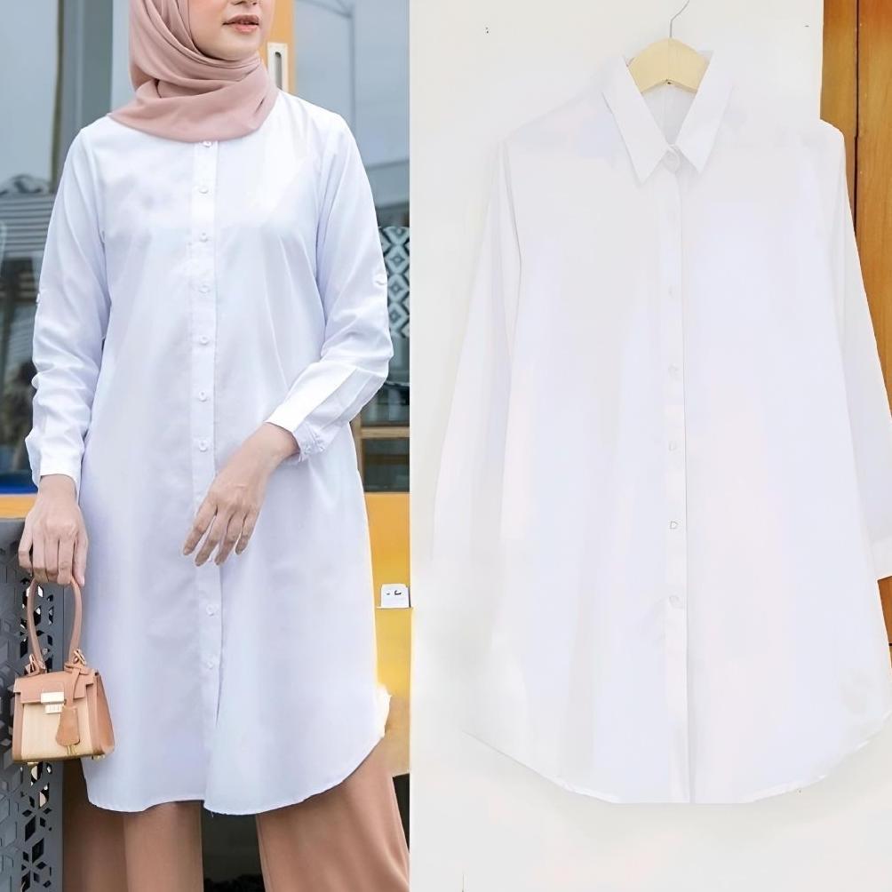 EXCLUSIVE NEW PRODUCT  TUNIK POLOS WANITA // TUNIK POLOS JUMBO KATUN LD 125