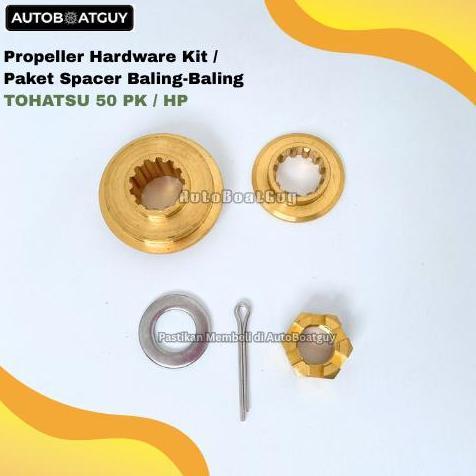 Ready Propeller Hardware Kit / Paket Spacer Baling-Baling TOHATSU 50 PK / HP