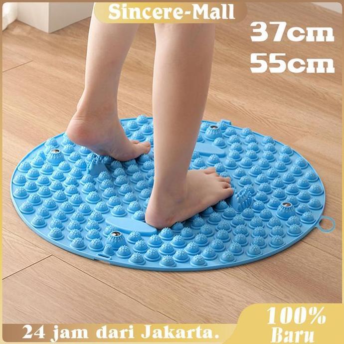 GAIZINPO Alas Kaki Pijat Refleksi Alat Refleksi Telapak Kaki Karpet Refleksi Pijat Kaki Alat Refleks