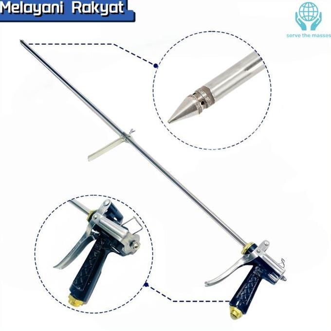 SWASAGARA Alat Stik Penyuntik Pupuk Cair (Tancap ke Akar) + Semprotan Racun Serangga/Fungisida Tekan