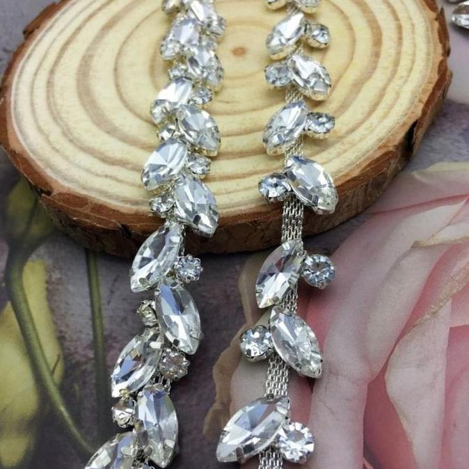 Diamond Payet Rankai kristal Payet Bridal Payet Belt Aksesoris