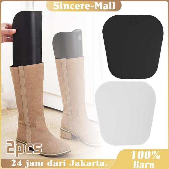 GAIZINPO 1 Pasang Shaper Stand Sisipan Bentuk Boots Alat Menjaga Sepatu Boot