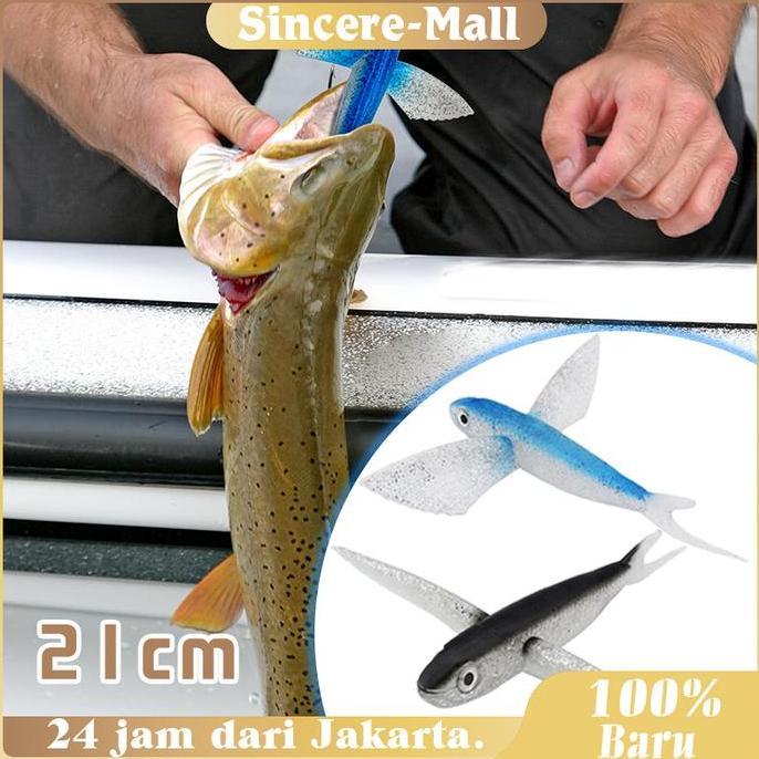 VIWIUWIU 21 Cm Umpan Pancing Karet / Umpan Pancing Bionik / Fishing Tools