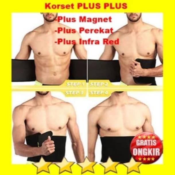 NEW Korset Pelangsing Pria Pelangsing Perut Pembakar Lemak Six Pack [terbaik][terlaris]