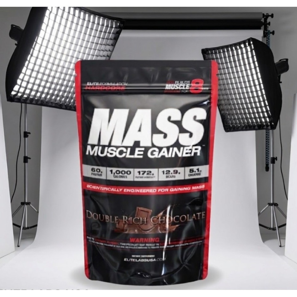 Elite Labs Mass Gainer 2lbs Bulking Weight Gain