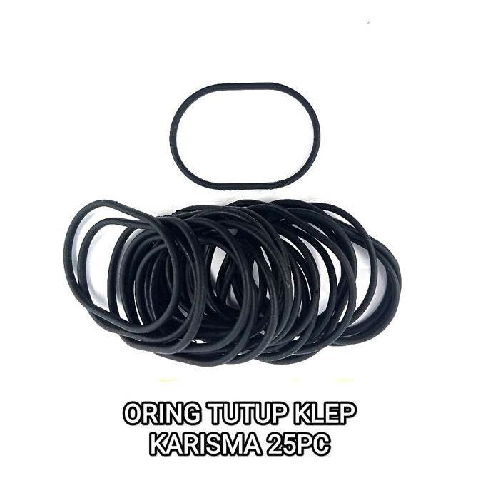 Promo Karet Oring Tutup Klep KARISMA (Harga Per Pak isi 25) - Seal Sil O Ring Karet OTK SUPRA X 125 