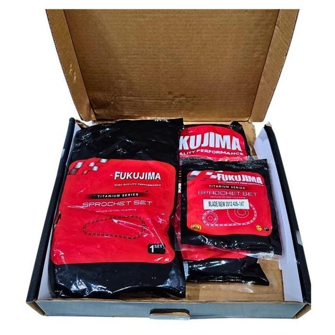 Promo GEAR SET GIR SET CHAIN KIT GEAR PAKET FUKUJIMA JUPITER MX JUPITER MX OLD MX LAMA ORIGINAL Disk
