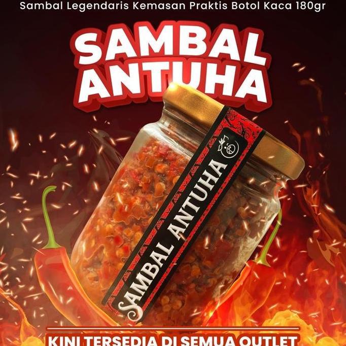 Sambal Antuha Bipang Ambawang 180gr Pedas Terasi Frozen GM