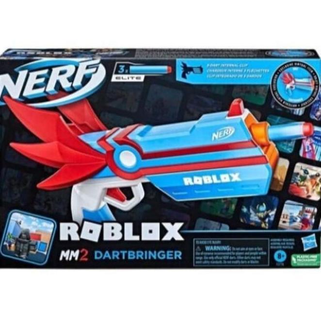 NERF ROBLOX MM2 DARTBRINGER BLASTER ORIGINAL KODE 580