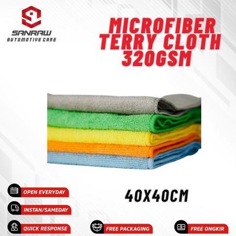 HOT PRODUCT Lap Kain Microfiber 40x40 320 gsm Murah kualitas Premium 320gsm