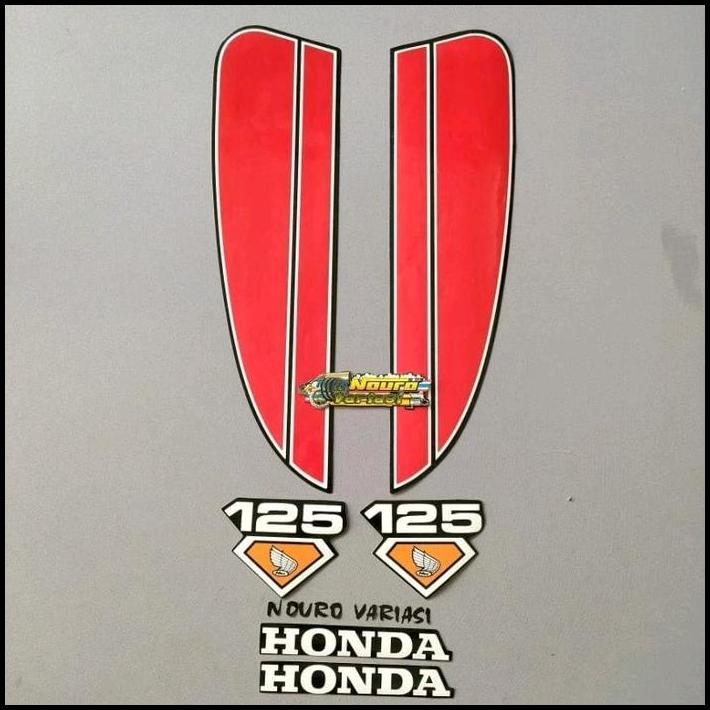 GRATIS ONGKIR STRIPING LIST STANDART MOTOR HONDA CB 125 1974 1975 KENDARAAN MOTORCYCLE 