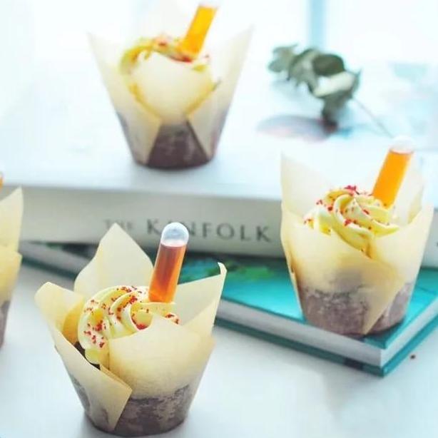 Pipet Mini Bahan Plastik Ukuran 4ml Pipet Cupcake Dessert Pipet Kue