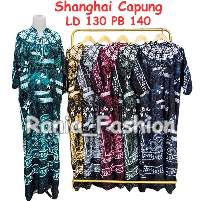 Daster Rania Fashion Motif Sanghai Capung Terbaru Viral