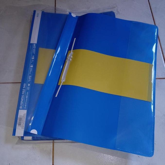 Business File 940 Daichi F4/ Map Plastik Snelhecter(Per pack) terlaris