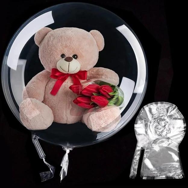 Balon PVC Snack / Bunga Lebar 19,5cm BOBO balloon Boneka wide neck