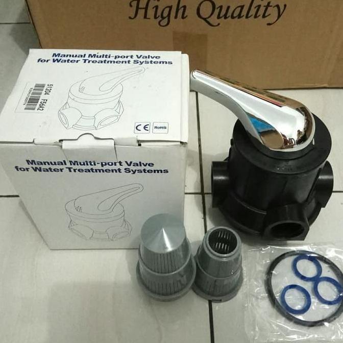 FRP Head three way valve | Kepala tabung FRP 3 way valve / kepala 3way ready