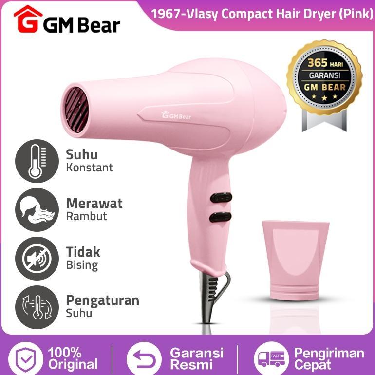 NEW GM Bear Hair Dryer Pengering Rambut P0286 - Vlasy Hair Dryer Low Watt Hairdrayer Rambut [terbaik